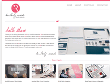 Tablet Screenshot of kimberlyrosado.com